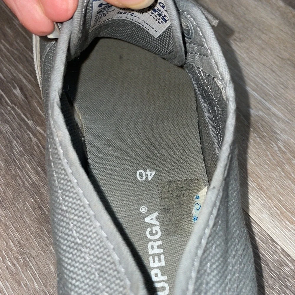 Superga 2750 Cotu Classic Sneaker S000010-M38 Gray Size M7.5/W9